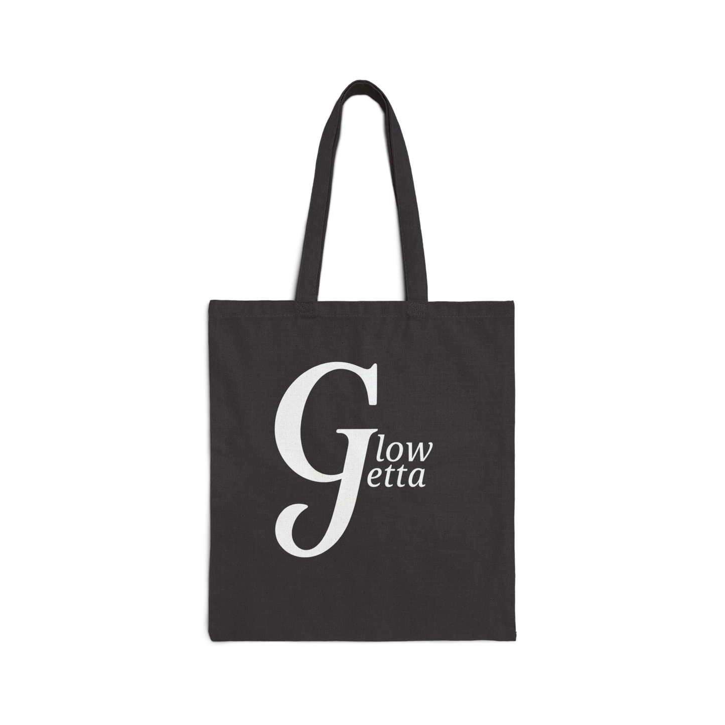 Glow Getta Tote Bag | Black-Owned Empowerment Bag | Reusable Canvas Bag for Women | Natural or Black | Gift for Her