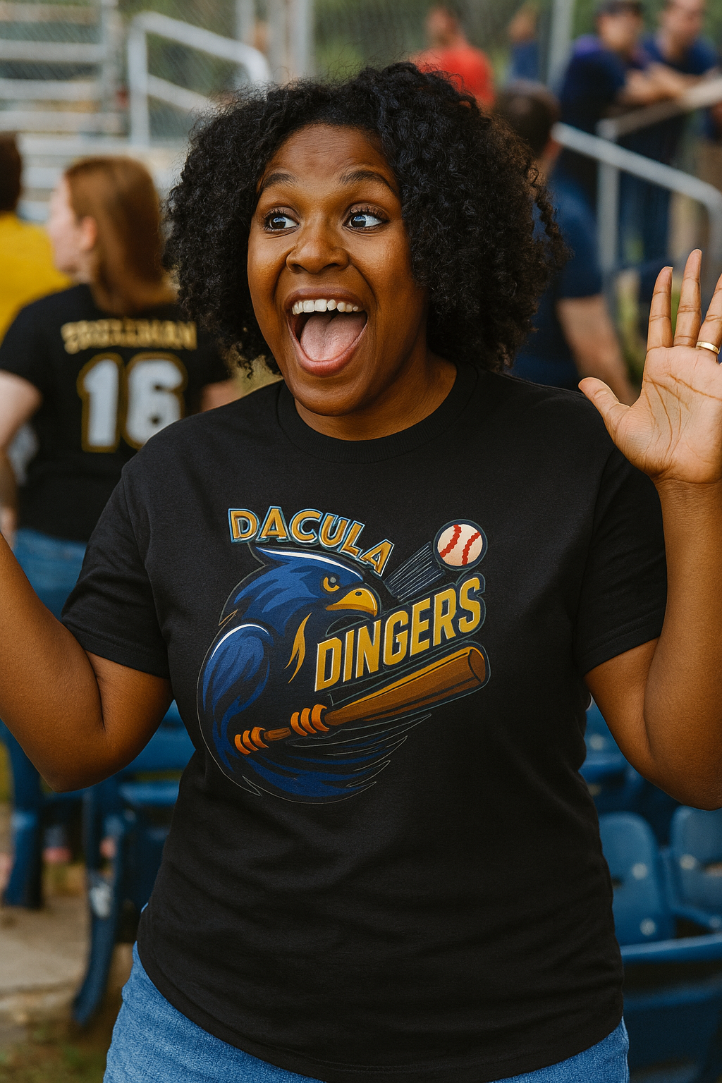 Dacula Dingers Baseball Unisex T-Shirt
