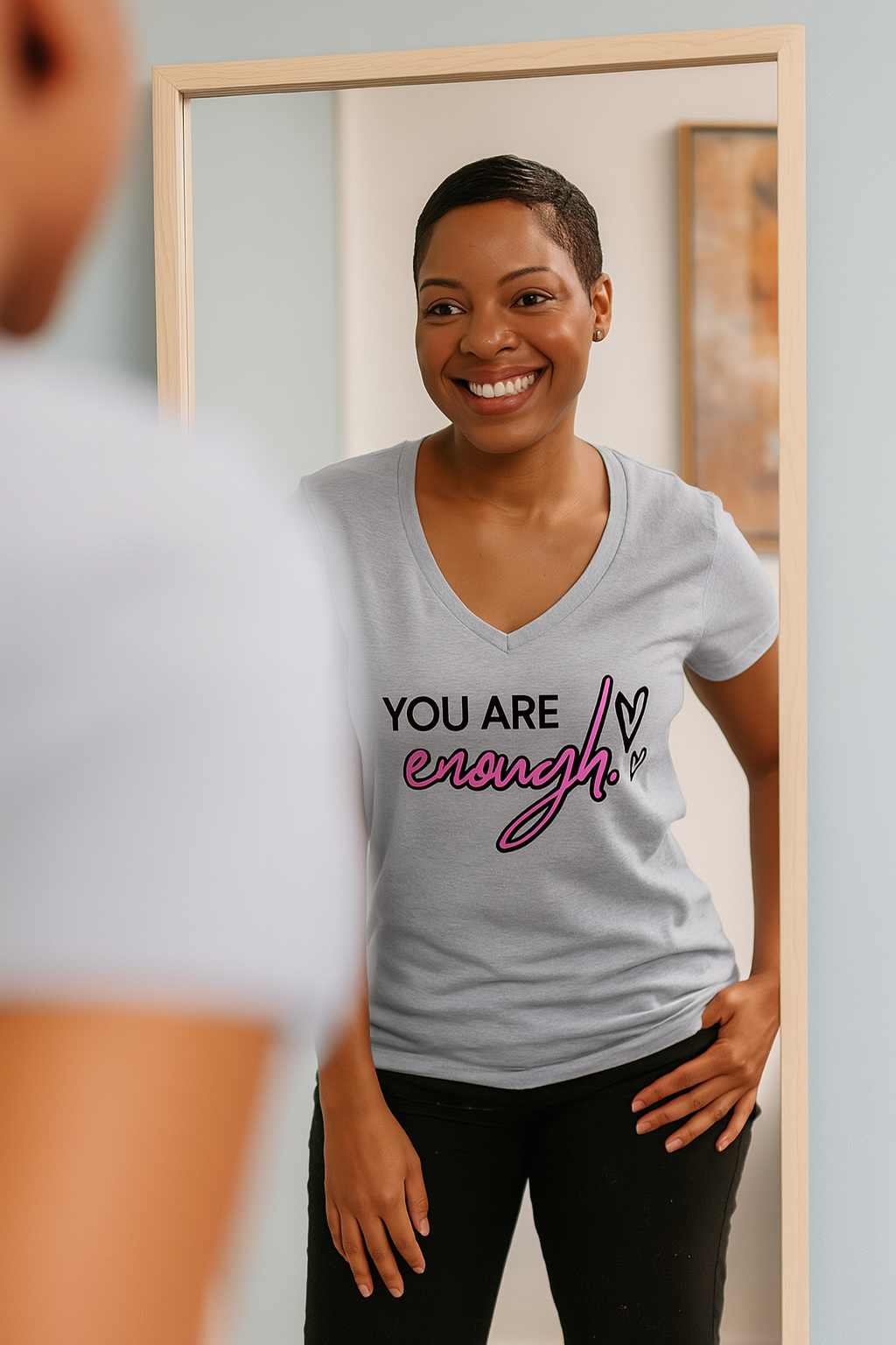 You Are Enough Tee – Soft, Strong, and Unapologetically You