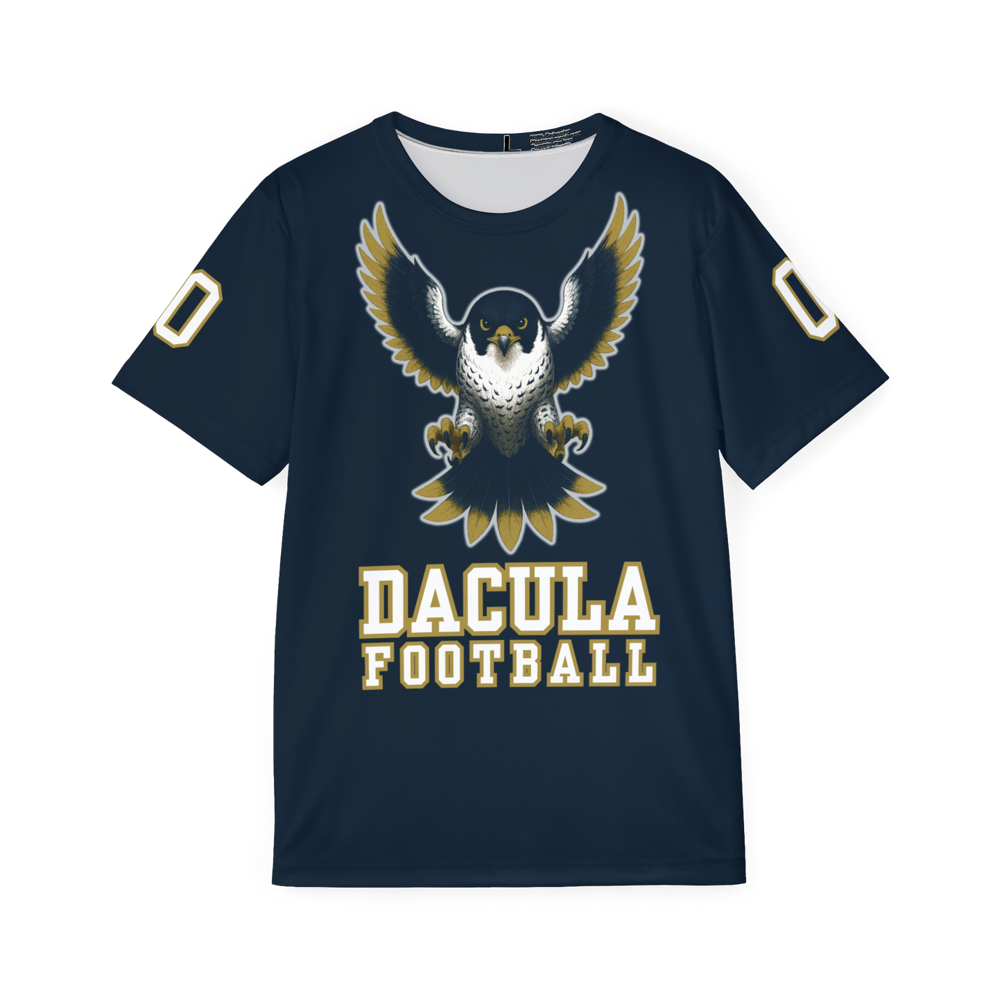 Men's Fan Jersey – White & Navy Falcon