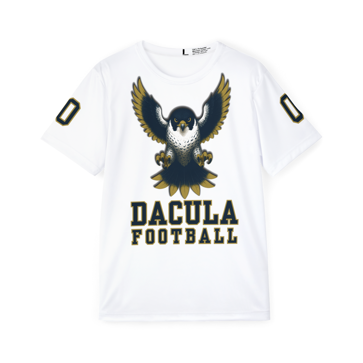 Men's Fan Jersey – White & Navy Falcon