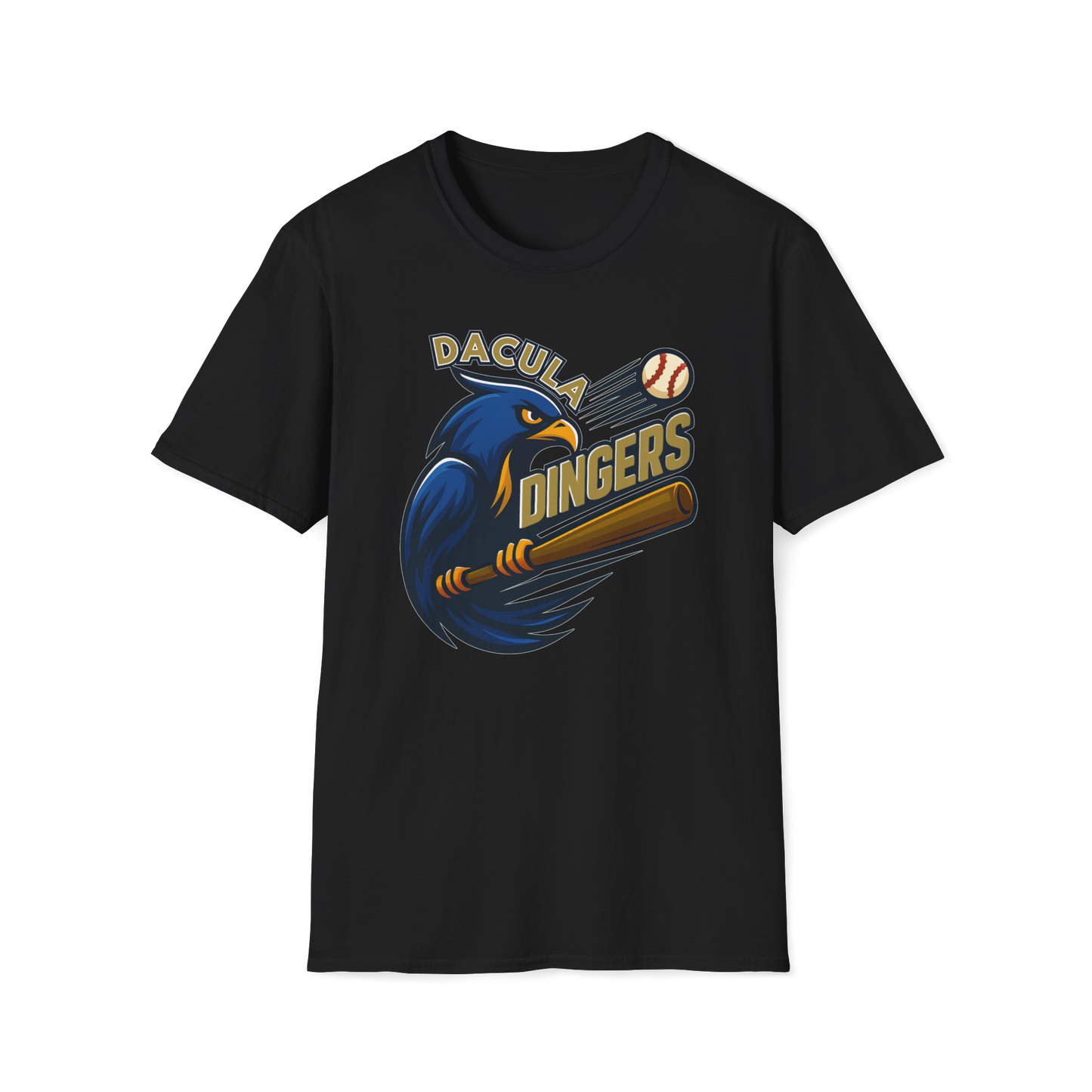 Dacula Dingers Baseball Unisex T-Shirt