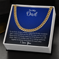 To My Dad | Cuban Link Chain