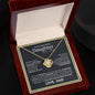 To My Beautiful Daughter | Love Knot Necklace