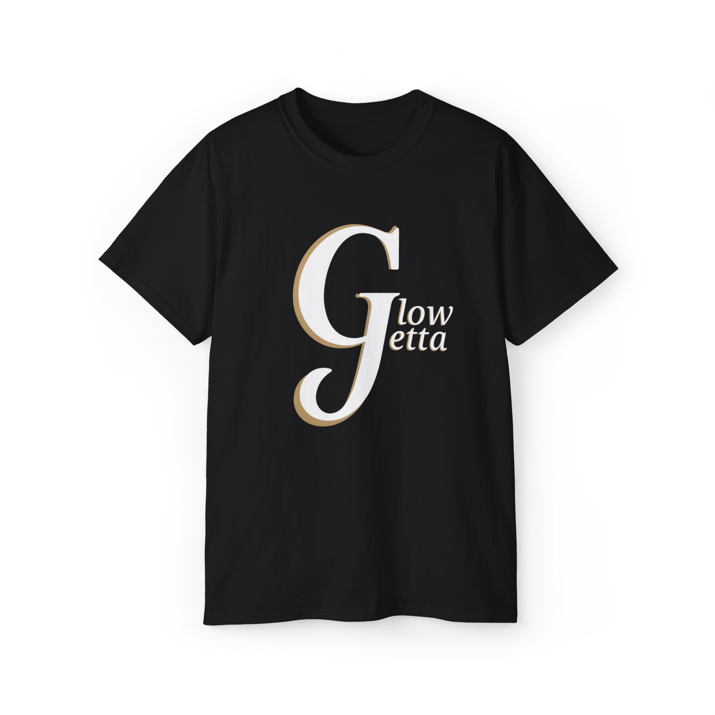 The Luxe Glow Tee – Signature 3D-style Glow Getta Shirt for Bold, Effortless Style