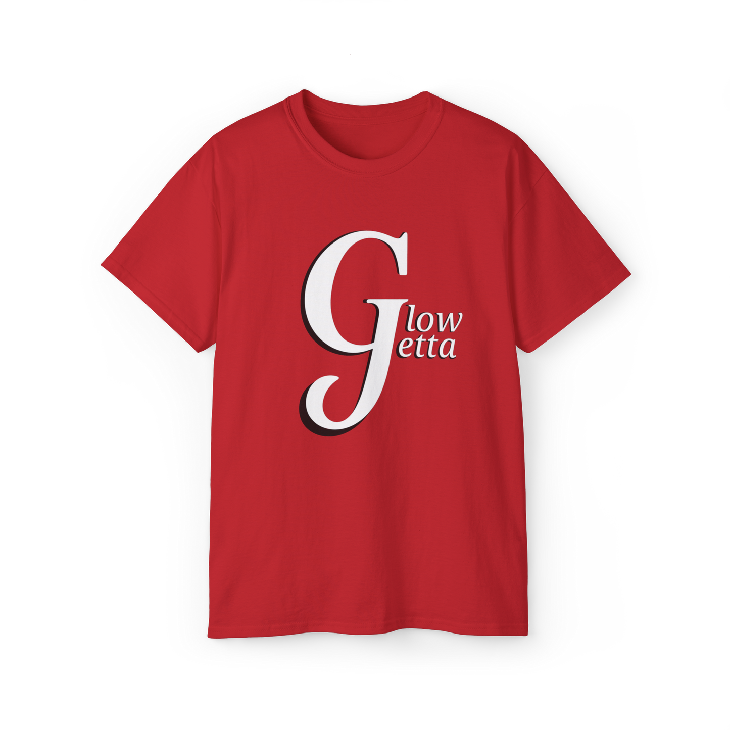 The Luxe Glow Tee – Signature 3D-style Glow Getta Shirt for Bold, Effortless Style
