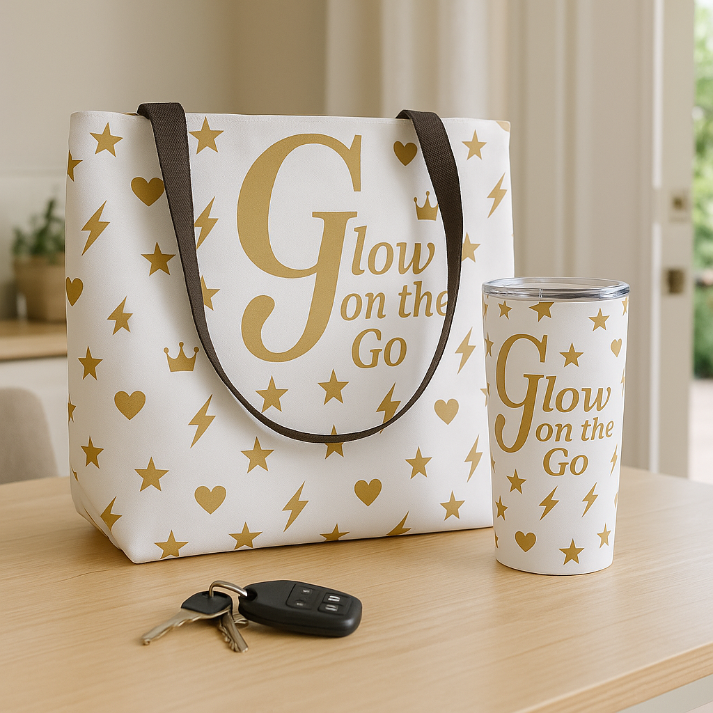 Glow On the Go Tumbler – For Women Who Don’t Miss a Beat