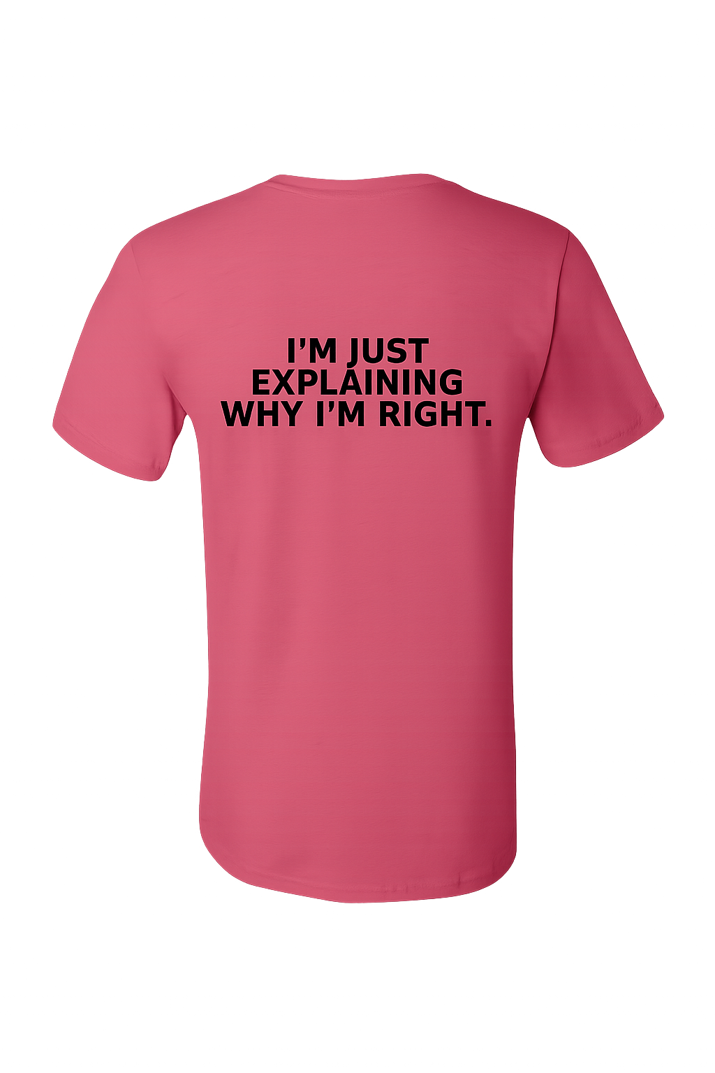 Not Arguing Tee – Because I'm Right. Free Shipping!