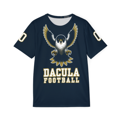 Men's Fan Jersey – White & Navy Falcon