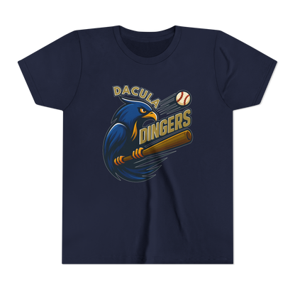 Kids’ Dacula Dingers Custom Baseball Tee