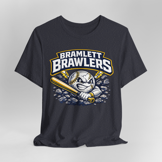 Bramlett Brawlers Baseball Tee – Personalized Player Number