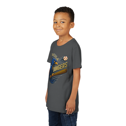 Kids’ Dacula Dingers Custom Baseball Tee