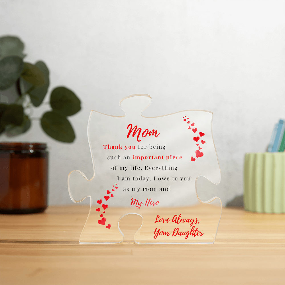 Mom | Puzzle Acrylic Plaque